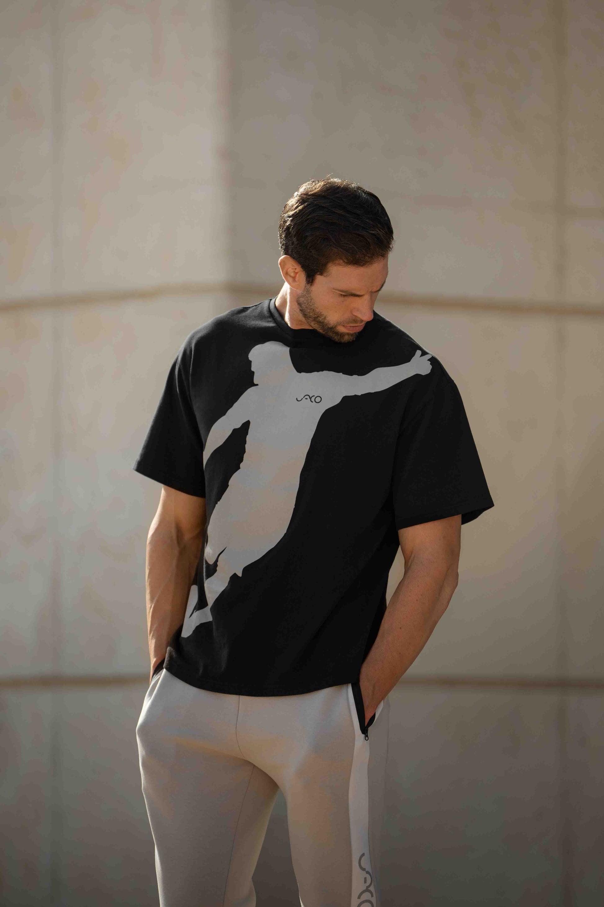 Camiseta Logo Uaco Negra