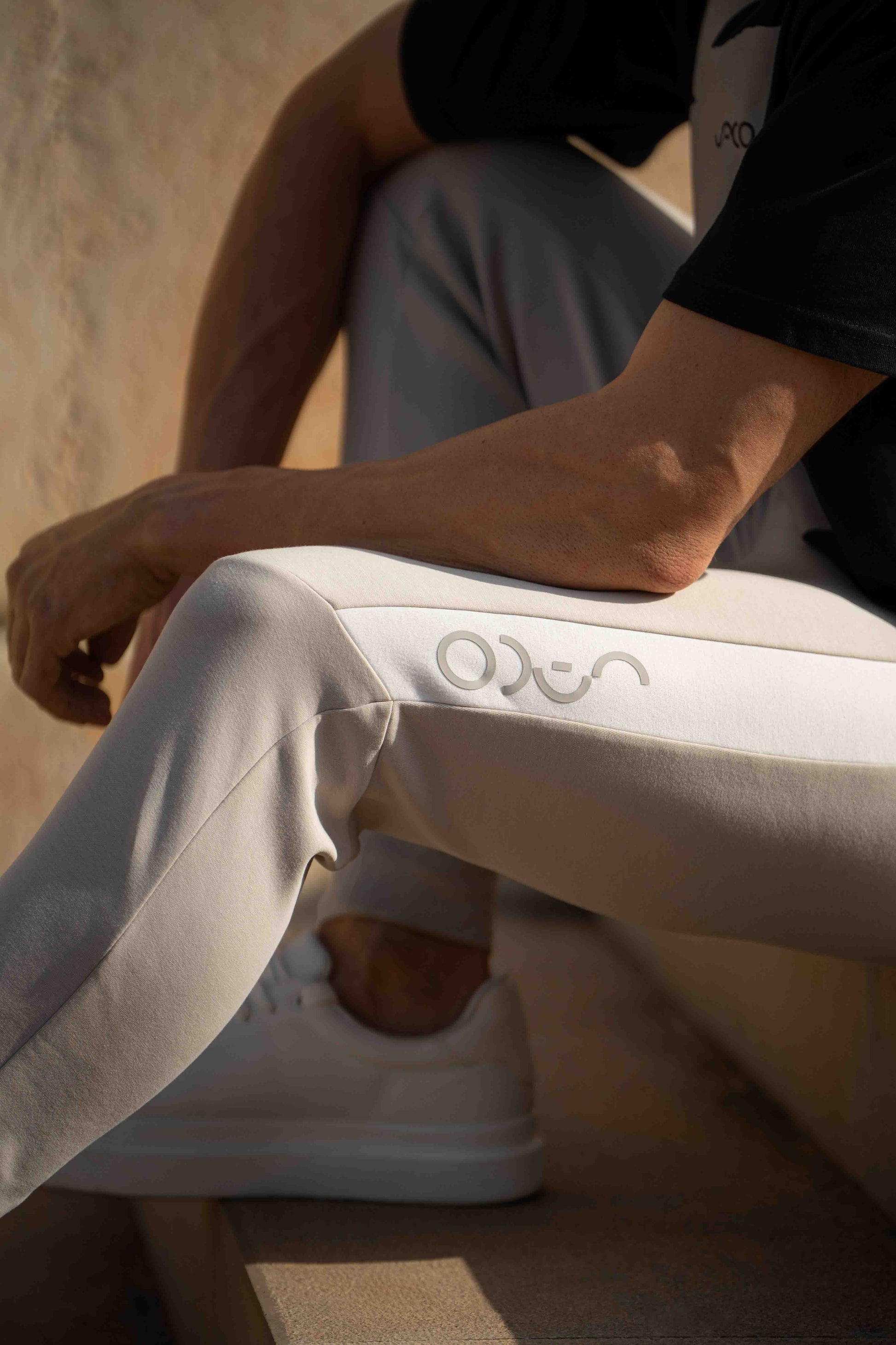 Pantalón FlexTech Bicolor Beige