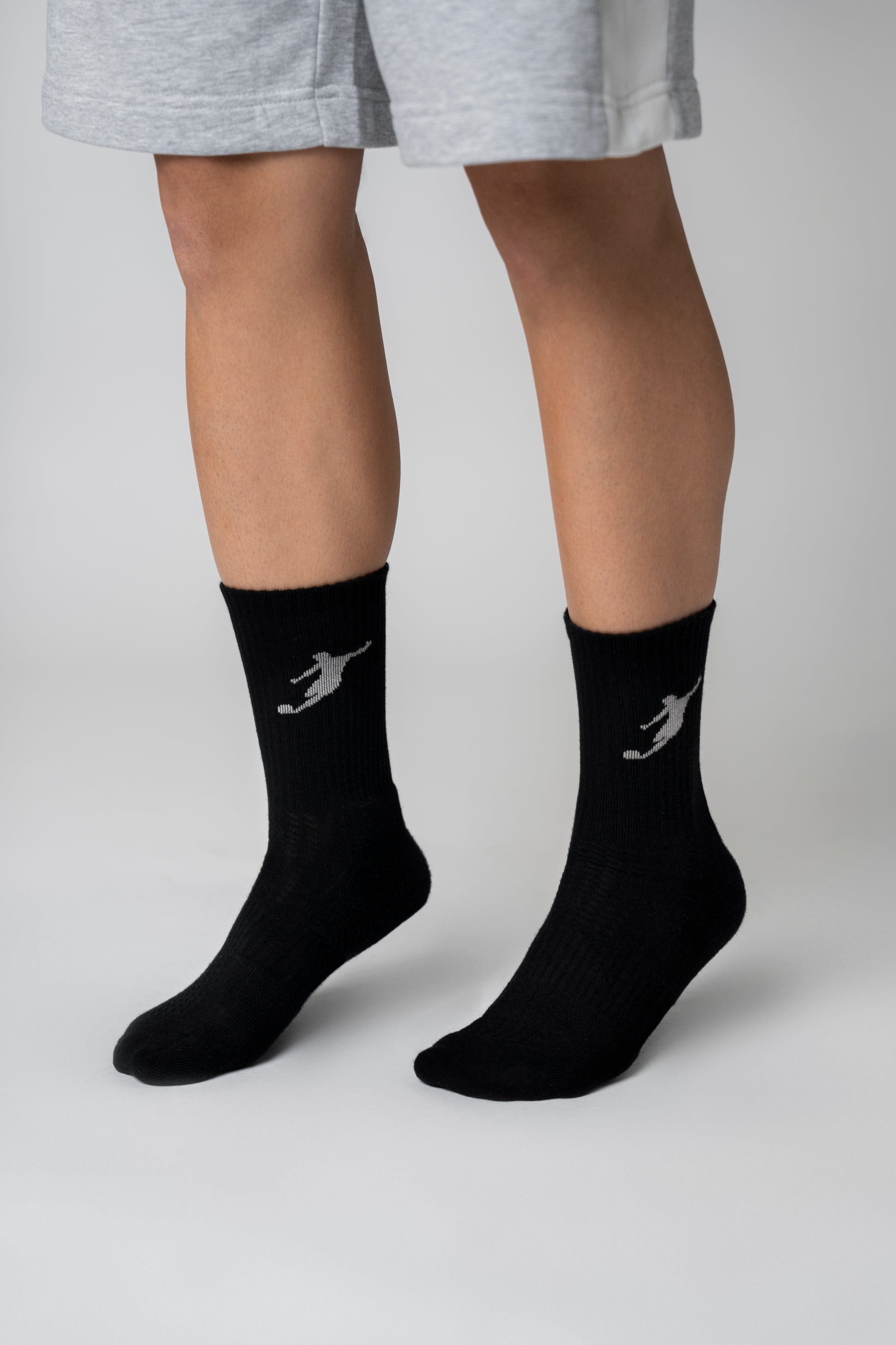 Pack de tres calcetines negros