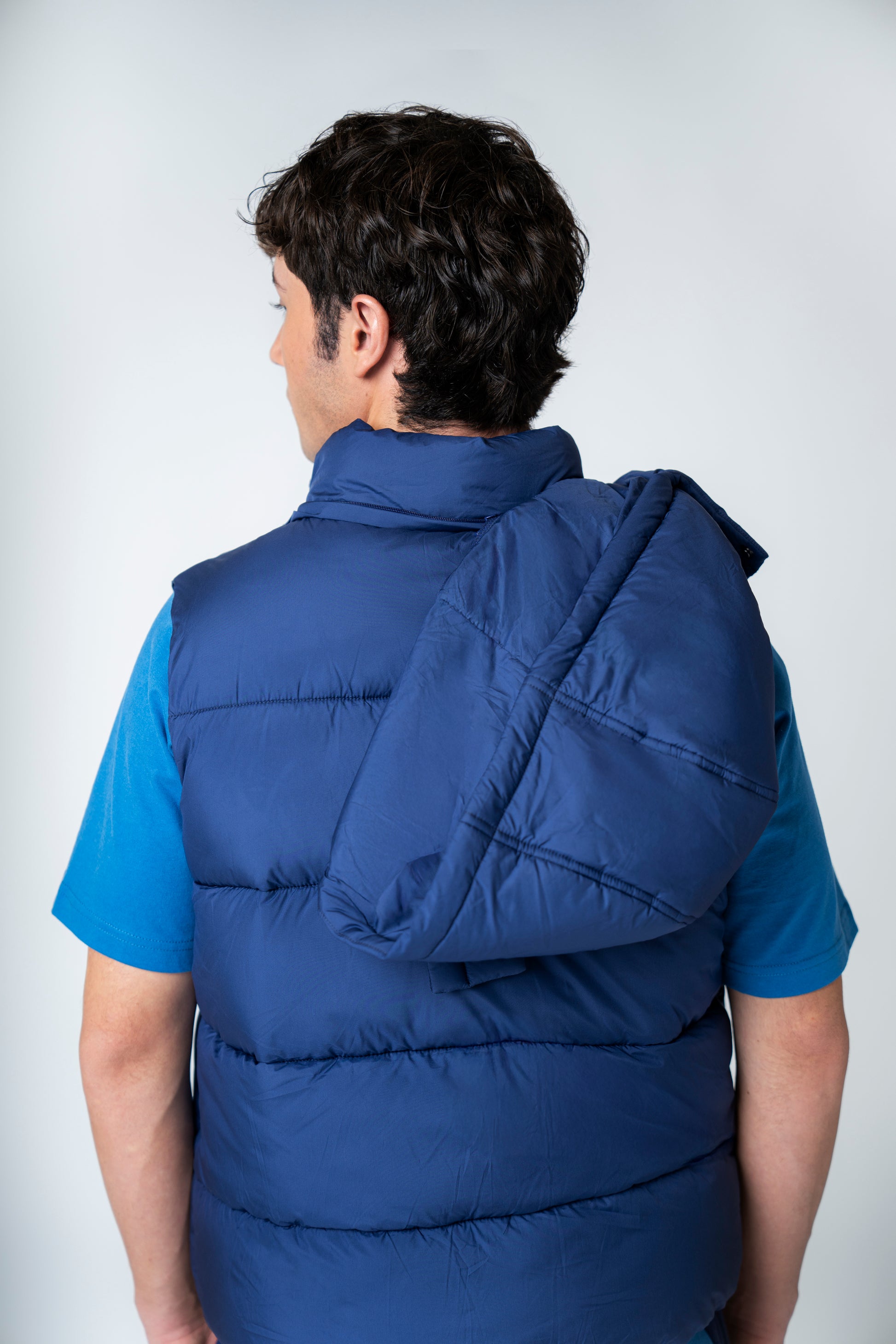 UACO Navy Quilted Vest