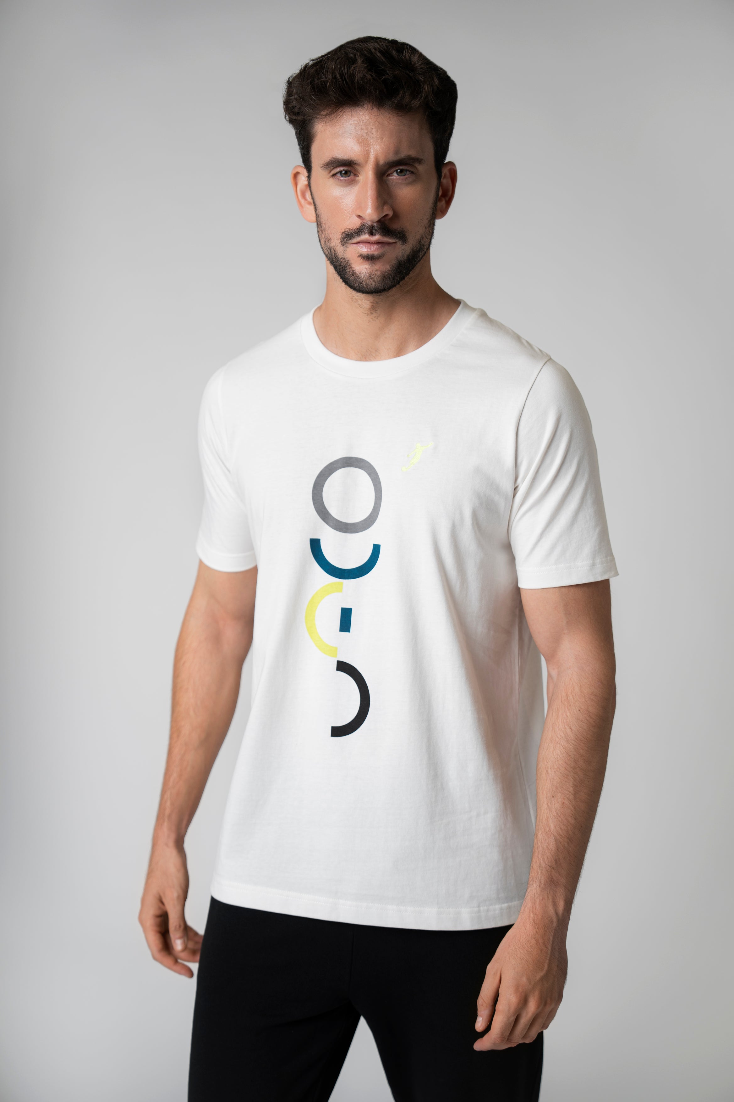 Collection of Essential UACO white T-shirt in a gallery layout