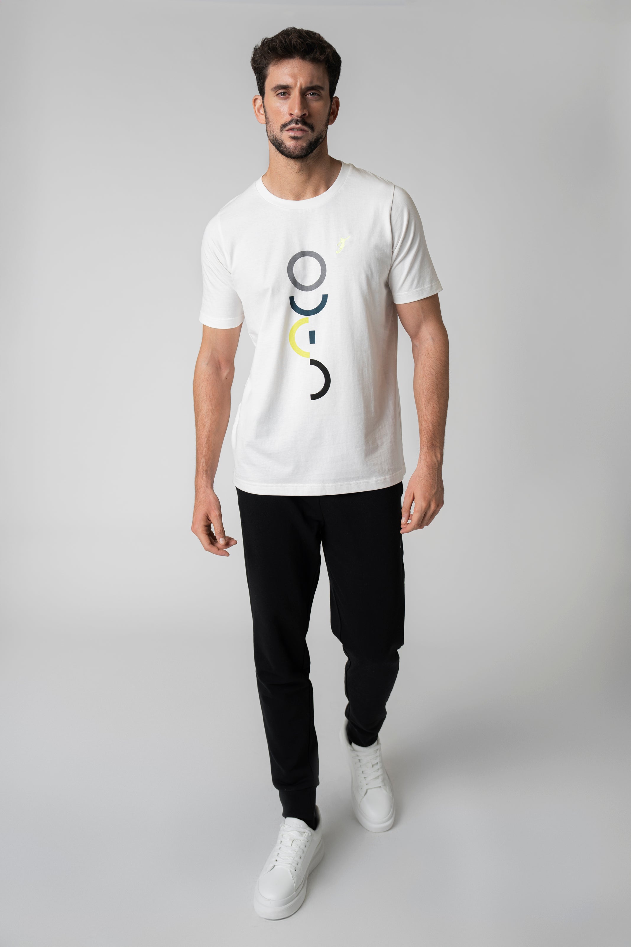 Collection of Essential UACO white T-shirt in a gallery layout