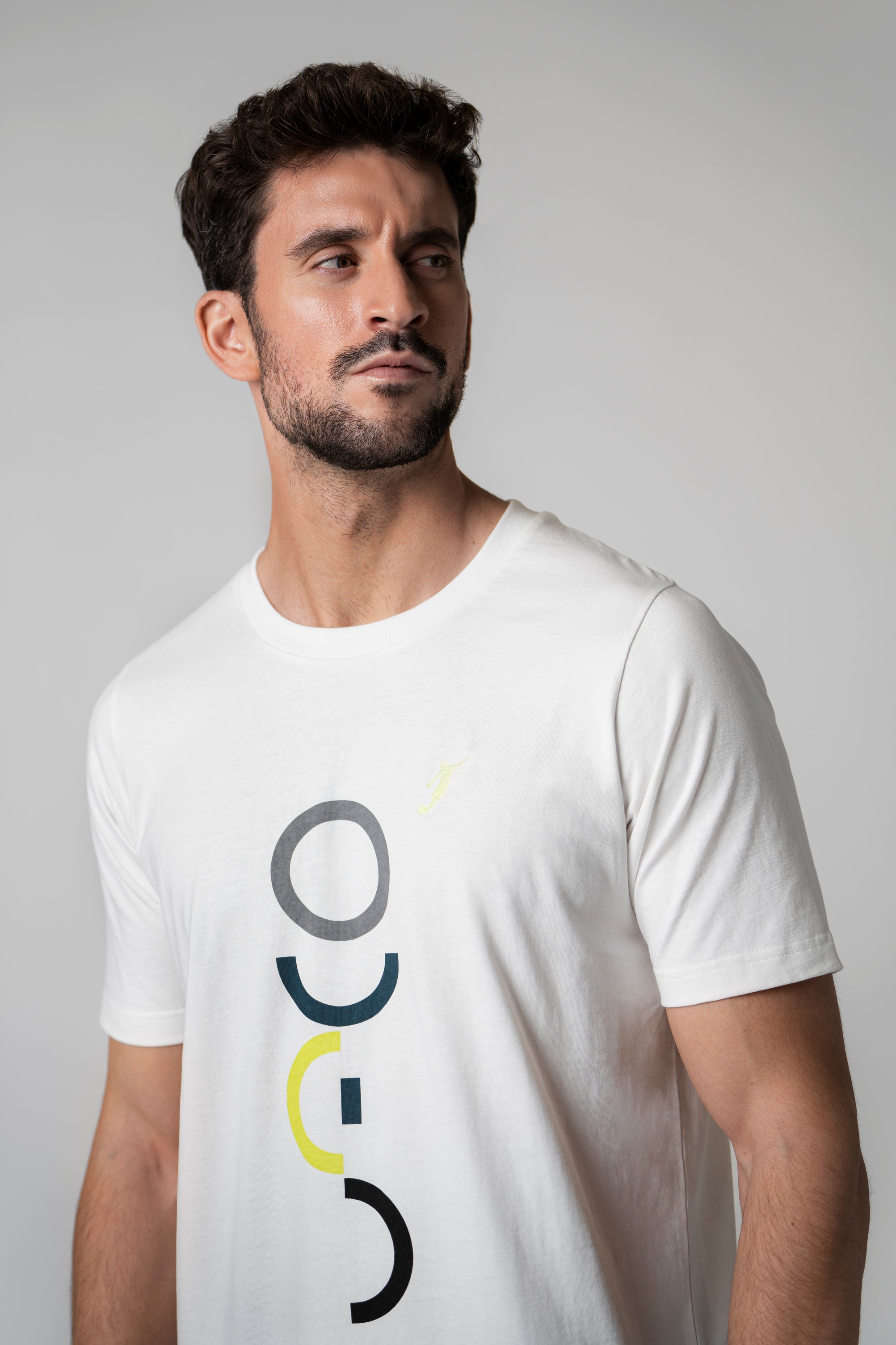 Collection of Essential UACO white T-shirt in a gallery layout