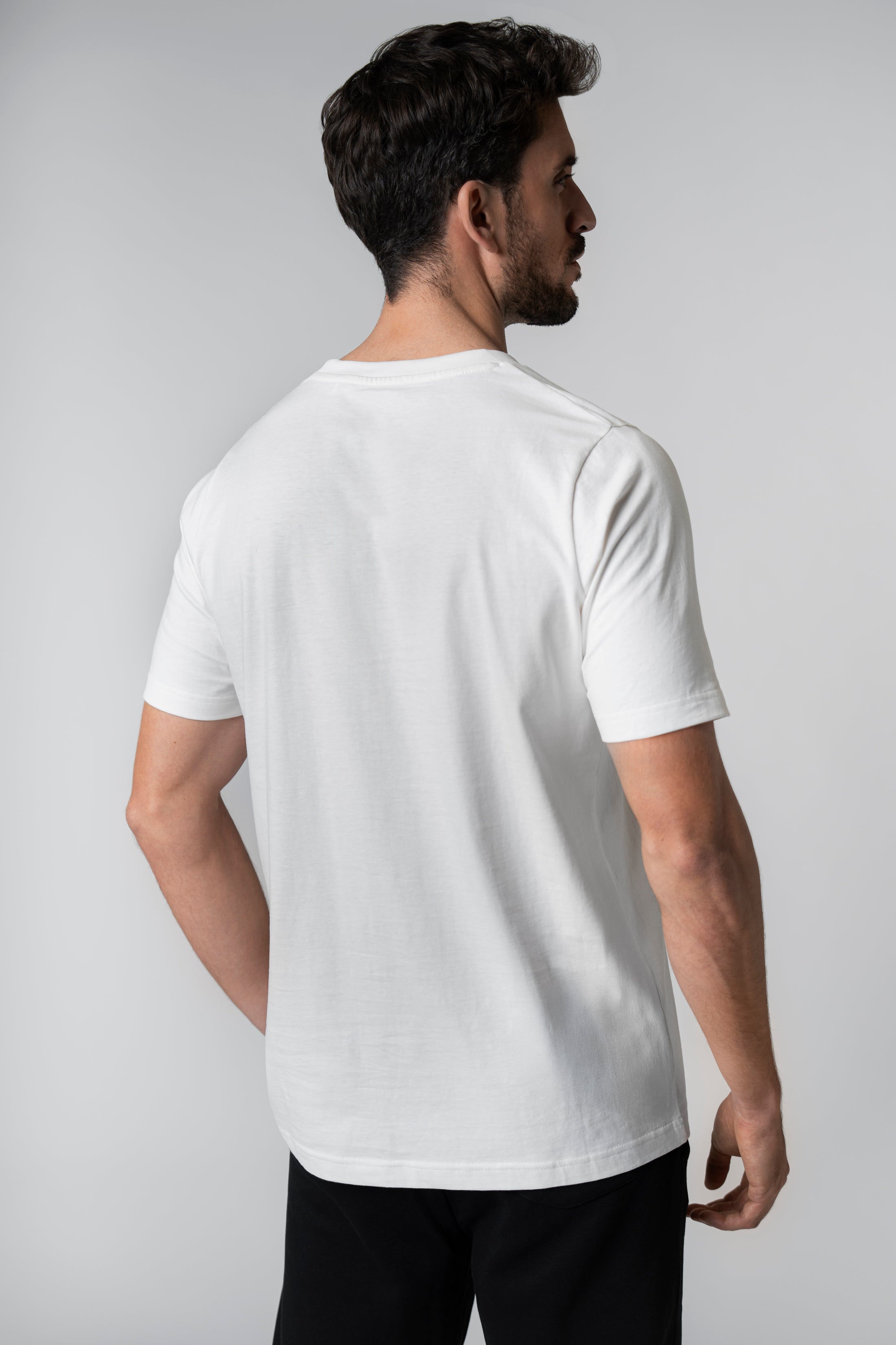 Collection of Essential UACO white T-shirt in a gallery layout