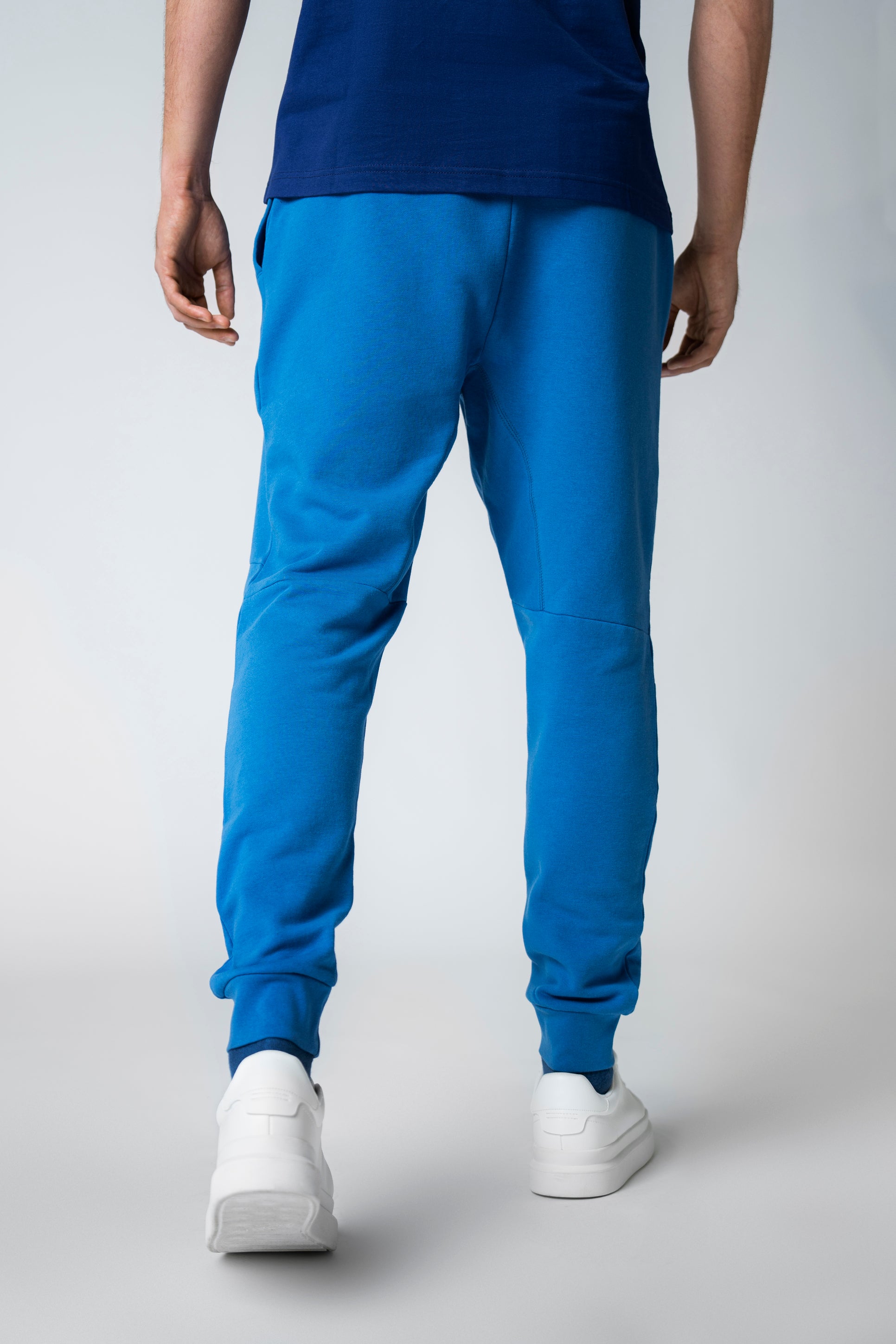 Collection of Basic Jogger Pants Blue in a gallery layout